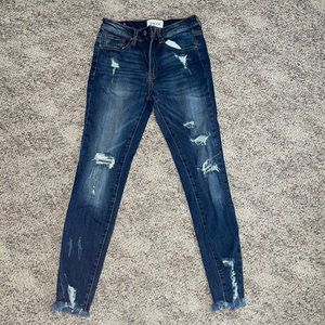 Tricot High Waisted Jeans